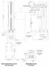 Pokročilý zkušební stojan série F, vertikální, tablet, 1,5kN, F305-IMT 