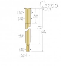 Zásuvka pro testovací sondu, S 50.00 L