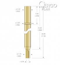 Zásuvka pro testovací sondu, S 75.00-L