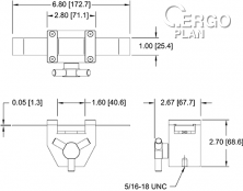 Přípravek pro testování lepivosti G1098