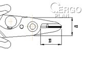 Odizolovací kleště / nůžky CCS 13 NB