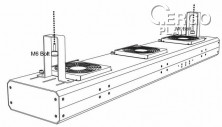 Programovatelný nadhlavní ionizátor SOB-5