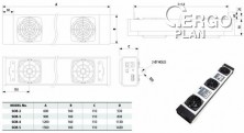 Programovatelný nadhlavní ionizátor SOB-5