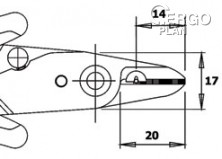 Odizolovací kleště / nůžky CCS 11 NB D, ESD