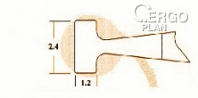 Pinzeta pro SMD 104 SA - rozměry