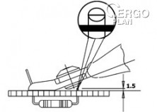 Štípací kleště TR 5015 D, ESD