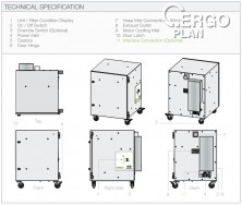 Odsávací zařízení DentalPRO Universal PC, barva