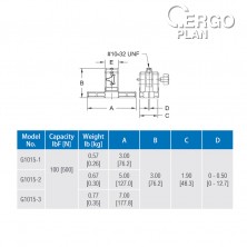 Svěrka na film a papír G1015-1E