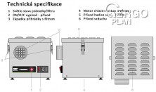 Technická specifikace filtrační jednotky