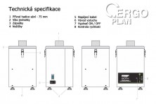 Odsávací zařízení DUSTPRO DP400 barva