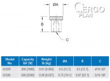 Plochá hlava G1029E