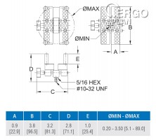 Univerzální svěrka uzávěrů G1058E