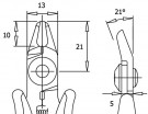 Štípací kleště TR 5000
