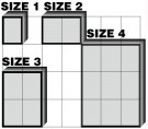 Zásobník na součástky SNAPBOX 4, 60x84x20mm, černé víko, ESD