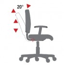 Mechanismus PC (permament contact) - nastavení sklonu a výšky opěradla